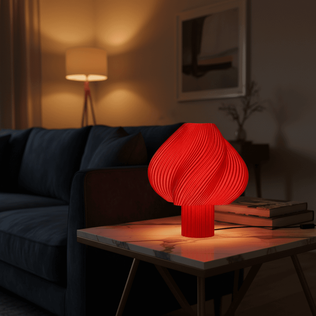 Design lamp in interieur