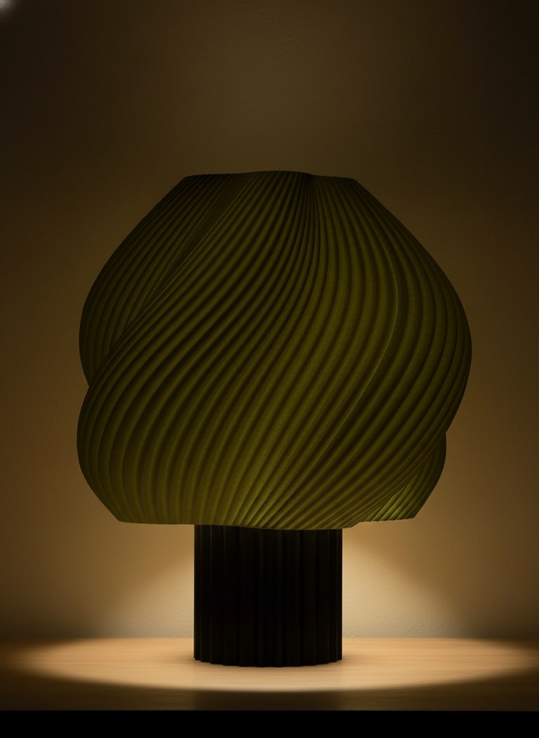 Gelato lamp in Olive Green — packshot